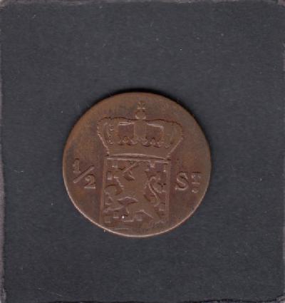 Beschrijving: 1/2 Stuiver (S641)